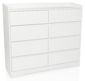 Hjh LIVING Komoda s 8 zásuvkami OSOYRO Příborník 98,5 x 110,0 x 38,0 cm