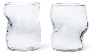 Sklenice na vodu Dimple 270 ml – set 2 ks