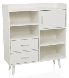 Hjh LIVING Komoda se 2 zásuvkami MYRDAL Příborník 90,0 x 80,0 x 30,0 cm