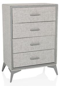 Hjh LIVING Komoda se 4 zásuvkami SKUFFY Sideboard Skříň 90,0 x 60,0 x 35,5 cm