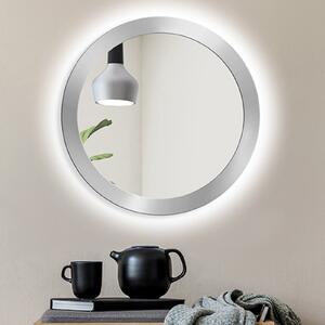 Zrcadlo Scandi Bold LED Silver o 95 cm