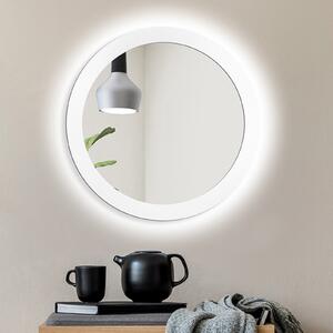 Zrcadlo Scandi Bold LED bílé o 95 cm
