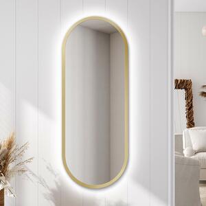 Zrcadlo Zeta LED Gold Ambient 60 x 150 cm