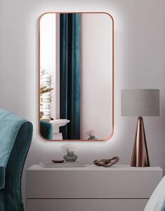 Zrcadlo Mirel SLIM LED Ambient Copper 90 x 120 cm