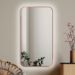 Zrcadlo Mirel SLIM LED Ambient Copper 80 x 120 cm