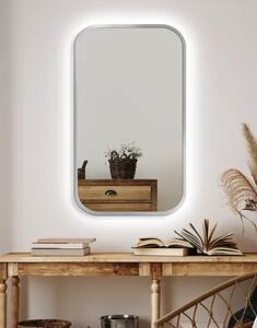 Zrcadlo Mirel LED Ambient Silver 80 x 120 cm