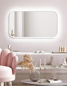 Zrcadlo Mirel LED Ambient bílé 90 x 120 cm