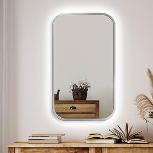 Zrcadlo Mirel LED Ambient Silver 90 x 120 cm