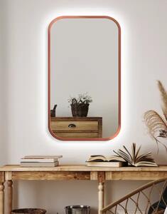 Zrcadlo Mirel LED Ambient Copper 90 x 120 cm