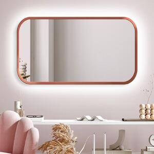Zrcadlo Mirel LED Ambient Copper 80 x 120 cm