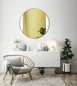Zrcadlo Sido LED Gold o 80 cm