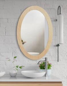 Zrcadlo Balde Oval Wood 70 x 110 cm