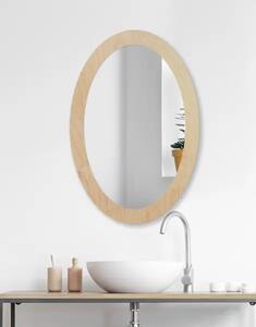 Zrcadlo Balde Oval Wood 75 x 120 cm