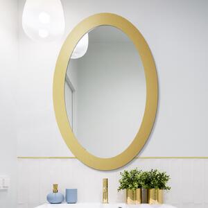 Zrcadlo Balde Oval Gold 70 x 110 cm