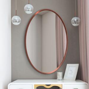 Zrcadlo Oval Copper 75 x 120 cm