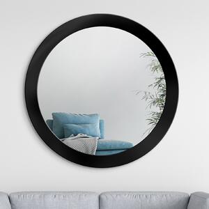 Zrcadlo Nordic Balde Black o 90 cm