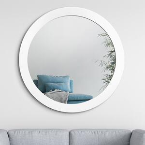 Zrcadlo Nordic Balde bílé o 90 cm