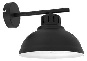 Nástěnná lampa SVEN 1xE27/15W/230V černá