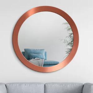 Zrcadlo Nordic Balde Copper o 95 cm