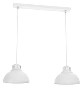 Lustr na lanku SVEN 2xE27/15W/230V bílá