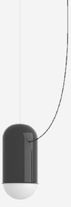 Lucis Závěsné svítidlo Capsule E27, 60W ø 22 cm Barva: Černá