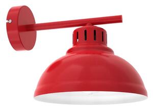 Nástěnná lampa SVEN 1xE27/15W/230V červená