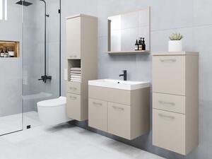 Koupelnový nábytek Lumia, Barva: kašmírová béžová, Sifon k umyvadlu: ne, Baterie: bez baterie 5903211455063
