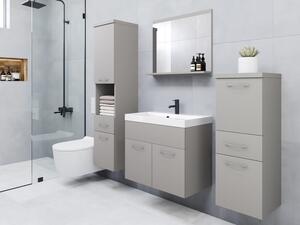 Koupelnový nábytek Lumia, Barva: šedé palladium, Sifon k umyvadlu: ne, Baterie: bez baterie 5903211455056
