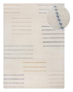 Krémový ručně tkaný vlněný koberec 200x290 cm Dottie Geometric – Flair Rugs