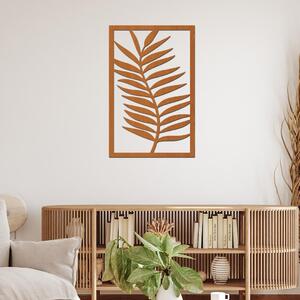 Dřevo života | Dřevěná dekorace na zeď LIST | Rozměry (cm): 26x40 | Barva: Borovice - limitovaná edice