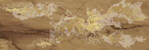 Obklad Brennero Venus Solitaire Gold Visone 25x75