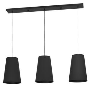 Eglo 390133 - Lustr na lanku PETROSA 3xE27/40W/230V černá