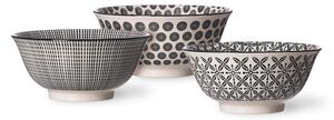 SADA MISEK, keramika, třídílné 17,5 cm Ritzenhoff Breker - Kolekce nádobí