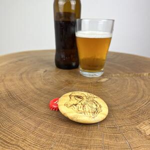 Dřevěný otvírák na pivo Cornie, javor