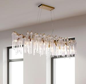 Searchlight 10425-10GO Závěsné glamour svítidlo HERITAGE GOLD