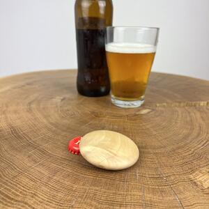 Dřevěný otvírák na pivo Cora, topol