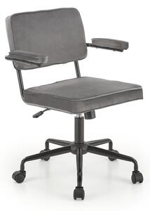 Halmar Studentská kancelářská židle Fidel, šedá