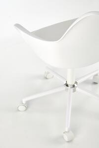Halmar Studentská kancelářská židle Gasly, bílá