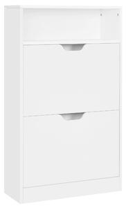 VYKLÁPĚCÍ BOTNÍK, bílá, 60/102/24 cm Boxxx - Online Only šatny & botníky, Online Only