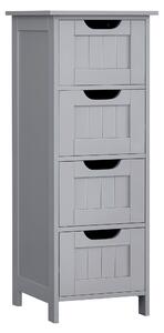 MIDI SKŘÍŇKA, šedá, 30/82/30 cm MID.YOU - Koupelnové série, Online Only