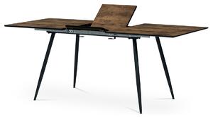 Jídelní stůl 140+40x80 deska dýha staré dřevo HT-921 OLW