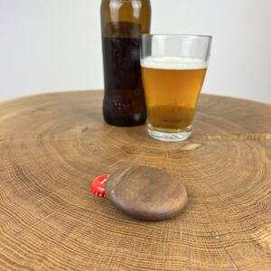 Dřevěný otvírák na pivo Britany, ořech