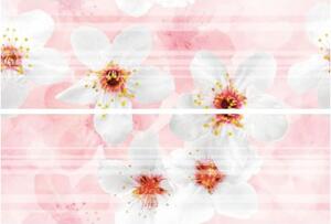 Retro obklad Brennero Bloomy Fiory di Sakura 25x75