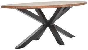 JÍDELNÍ STŮL, akácie, černá, barvy akácie, 200/100/76 cm Livetastic - Online Only jídelní stoly, Online Only