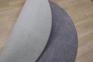 Vopi koberce Kusový koberec Apollo Soft šedý kruh - 400x400 (průměr) kruh cm