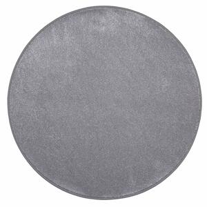 Vopi koberce Kusový koberec Apollo Soft šedý kruh - 400x400 (průměr) kruh cm