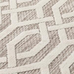 Flair Rugs koberce Kusový koberec Piatto Mataro Natural – na ven i na doma - 200x290 cm