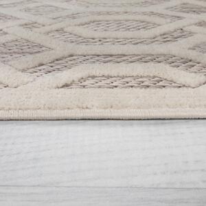 Flair Rugs koberce Kusový koberec Piatto Mataro Natural kruh – na ven i na doma - 160x160 (průměr) kruh cm