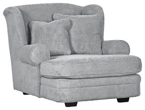 XXL KŘESLO, textil, světle šedá Ambia Home - Křesla klasická