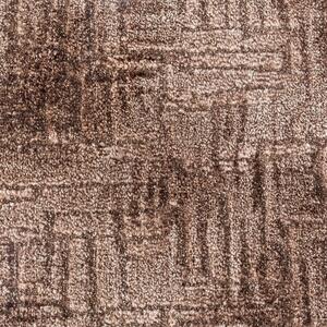 Metrážový koberec GROOVY hnědý